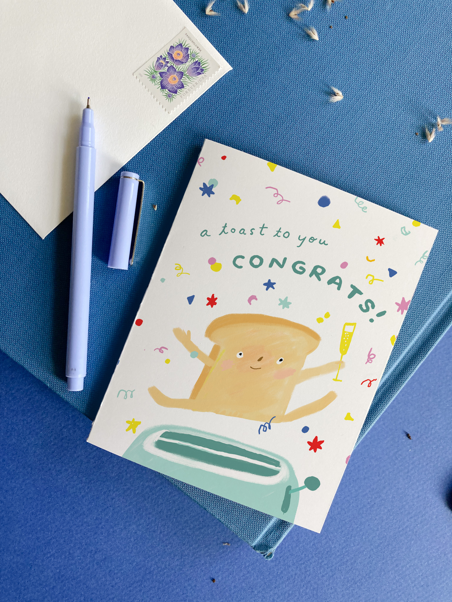 Toast  Congratulations Card