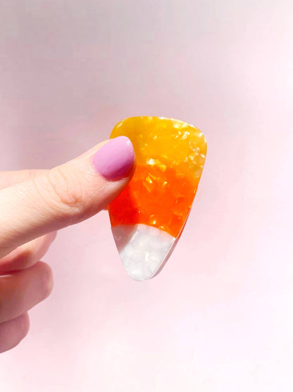 Line & Co - Candy Corn Claw Clip 