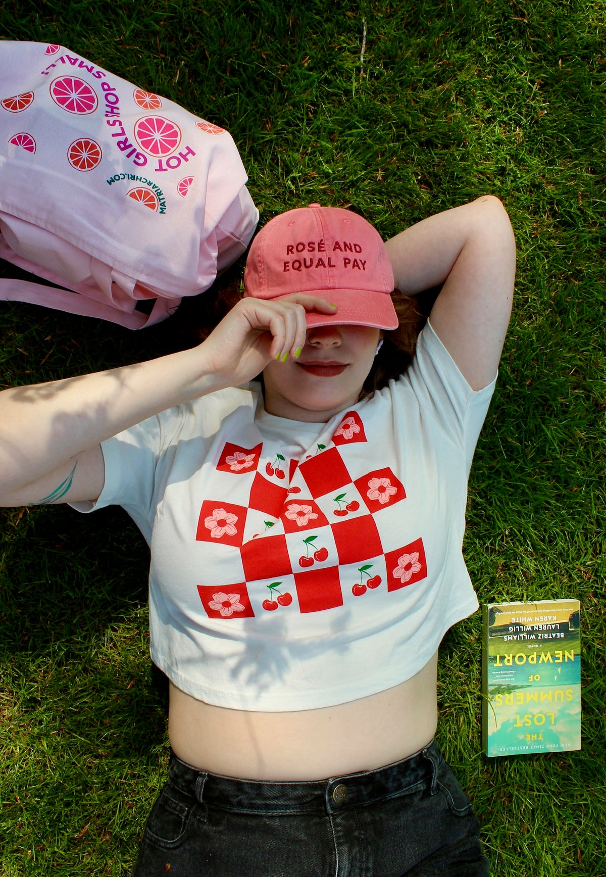 Rosé and Equal Pay Baseball Hat