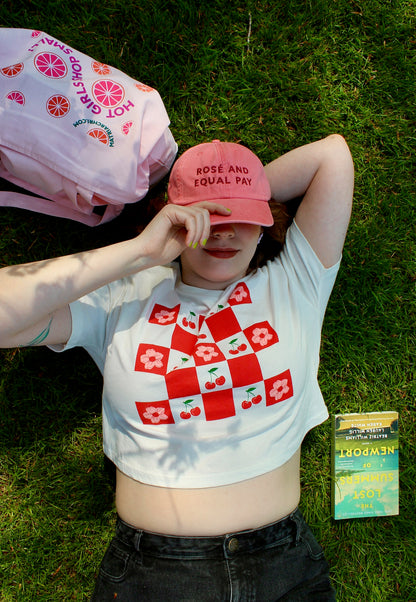 Rosé and Equal Pay Baseball Hat