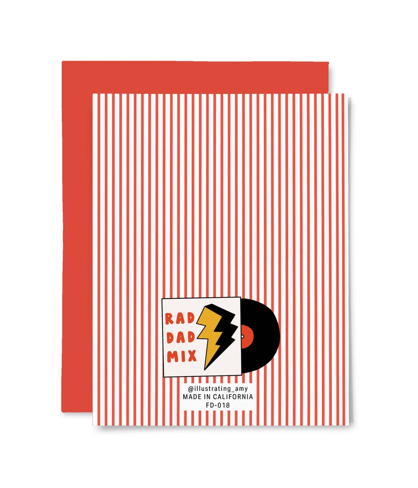 For The Record Father's Day Card
