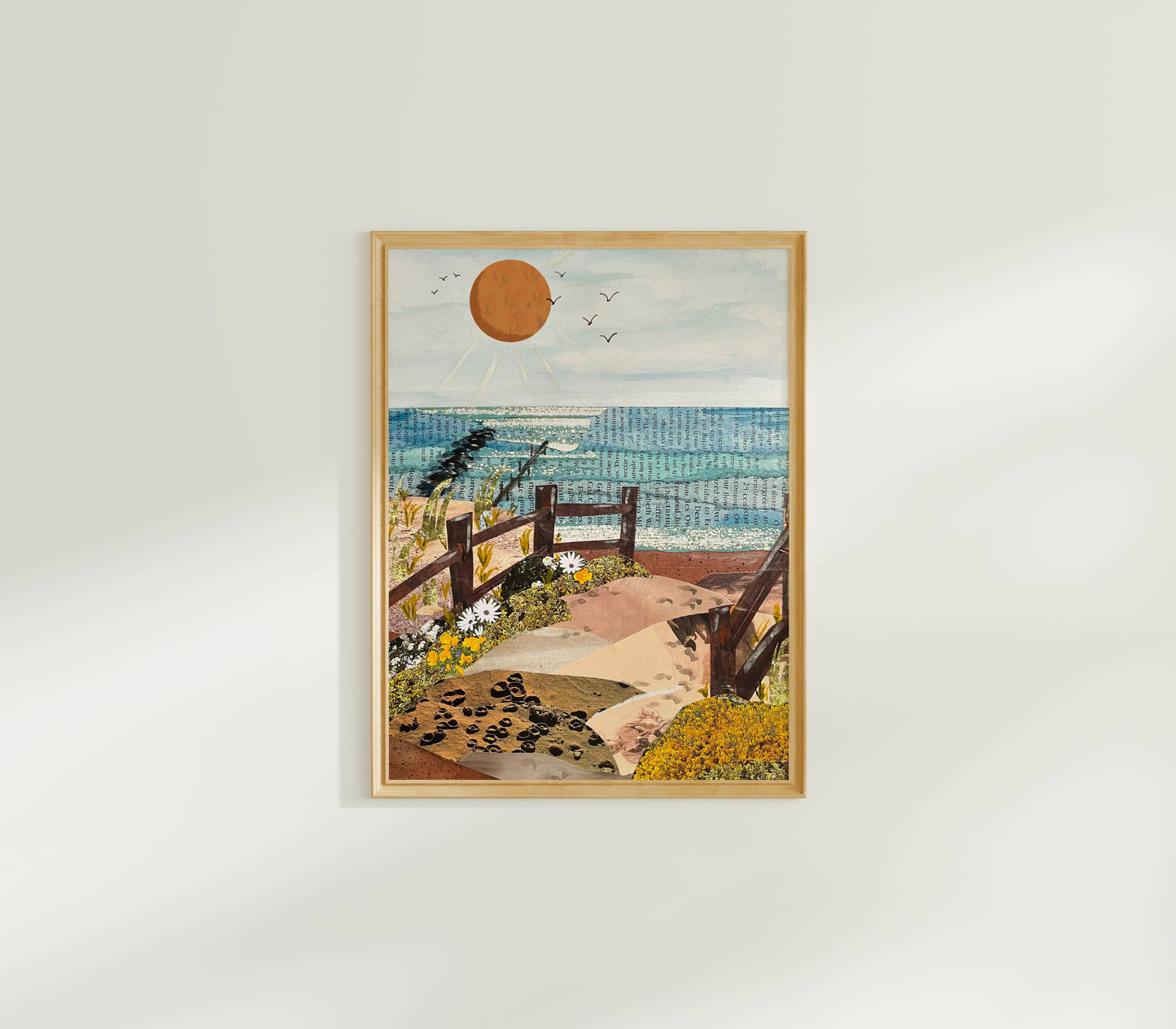 Beach Sunrise Art Print