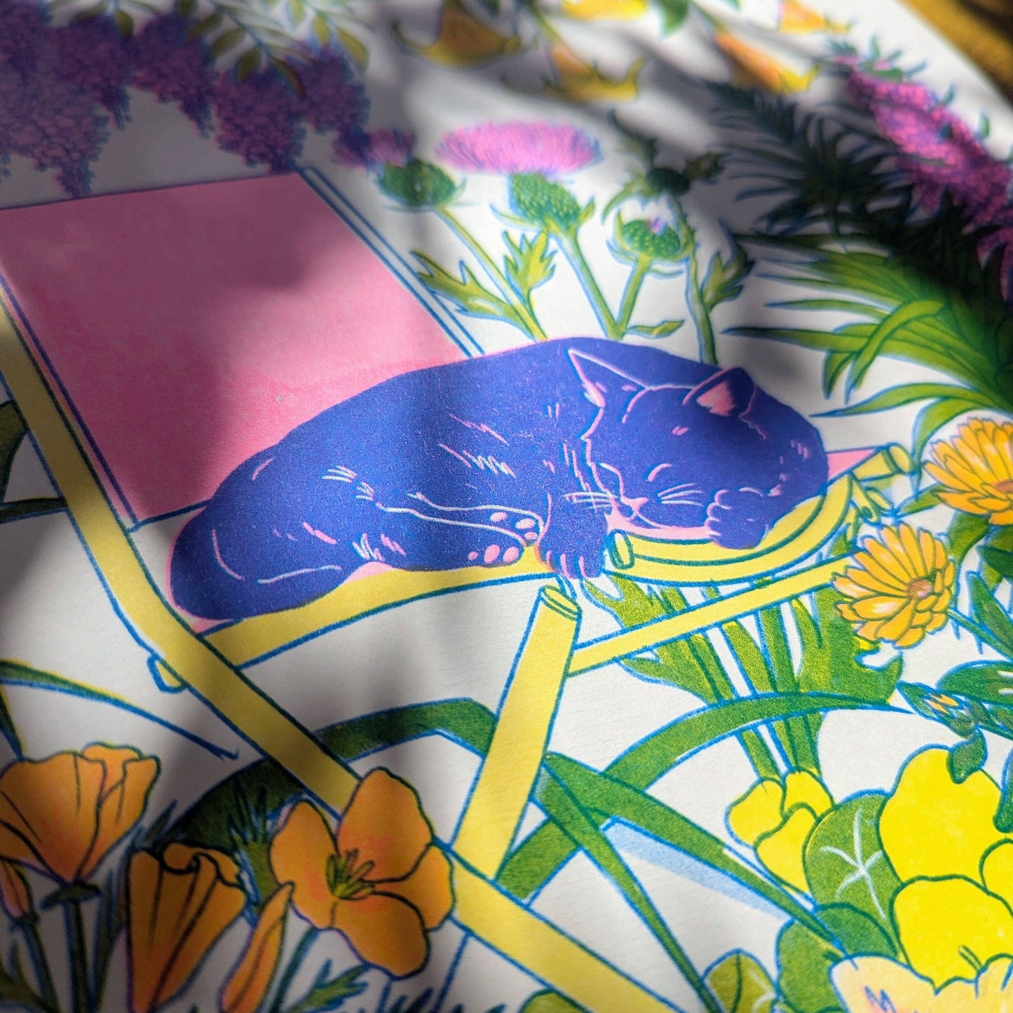 California Wildflowers + Friends print | Christina Hu
