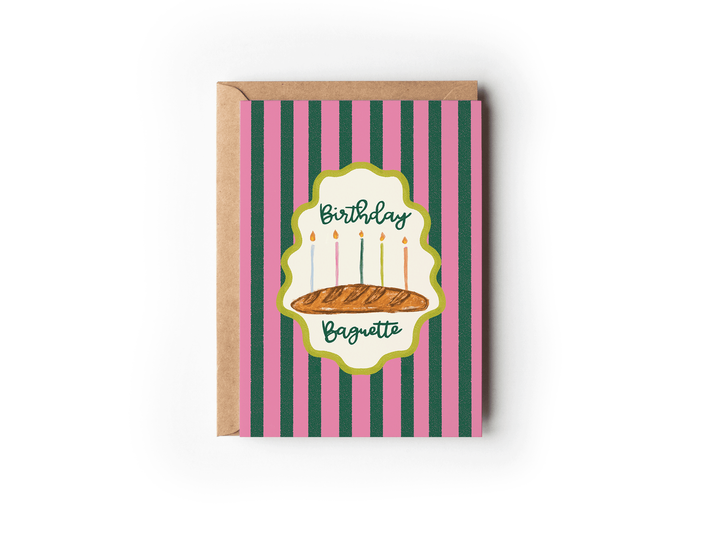 Birthday Baguette Card