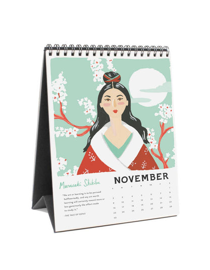 Idlewild Co. - Ladies of Literature 2025 Desk Calendar