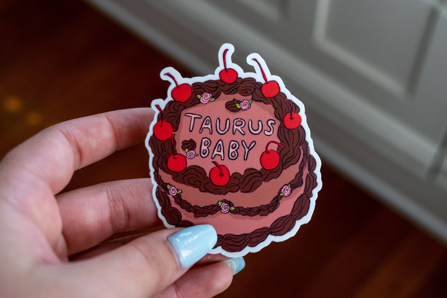 Zodiac Cake Sticker: Gemini