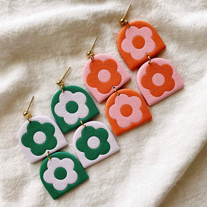 Calla Emerald Earrings- Meadow & Mae