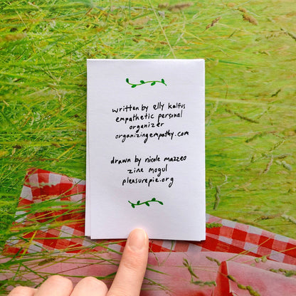 So You Want To See A Therapist Zine