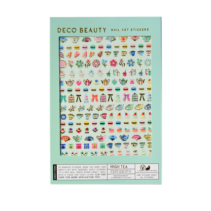 Nail Art Stickers - HIGH TEA - Deco Beauty