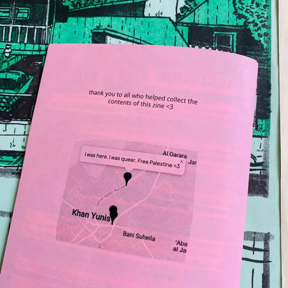 Queer Voices from the Fight for Palestinian Liberation zine