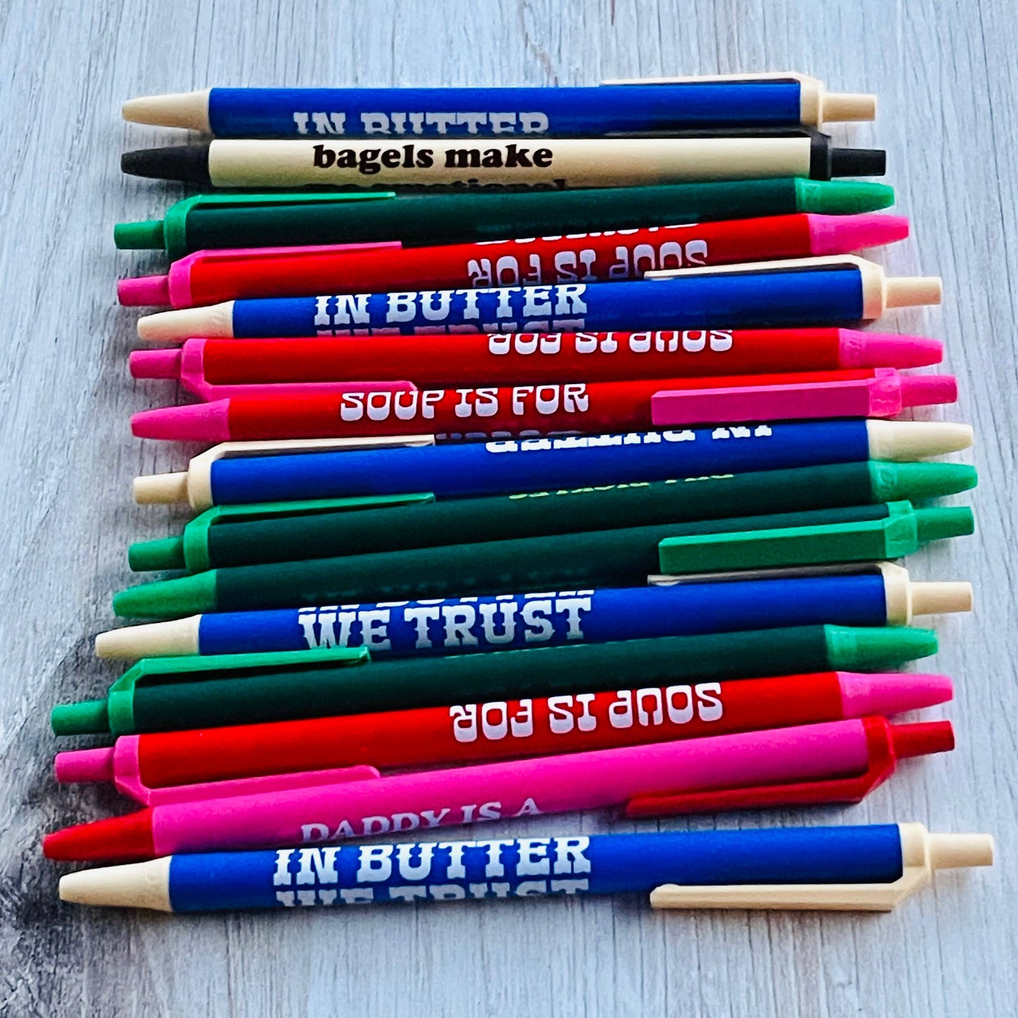 In butter we trust Bic Pen