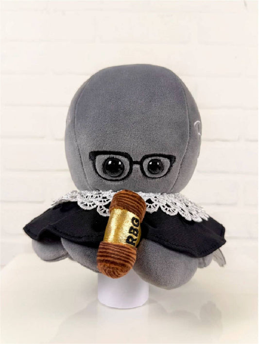 Scatterbrain - Ruth Bader Ginsburg Women Empowerment Octopus Plush Toy