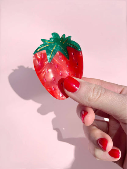 Strawberry Claw Clip - Line & Co