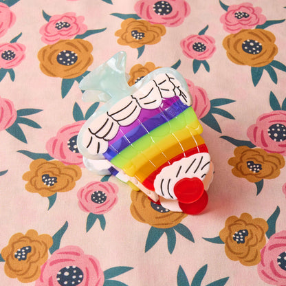 Jenny Lemons - Large Rainbow Jello Cake Hair Claw Clip