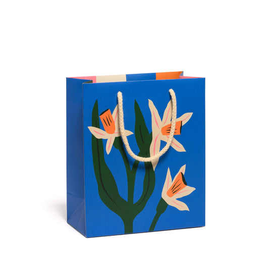 Blue Daffodils medium gift bag