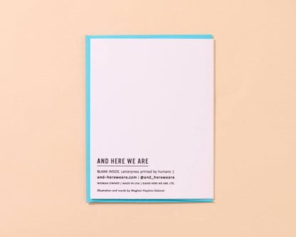 Reel Good (Trout) Letterpress Fish Birthday Card