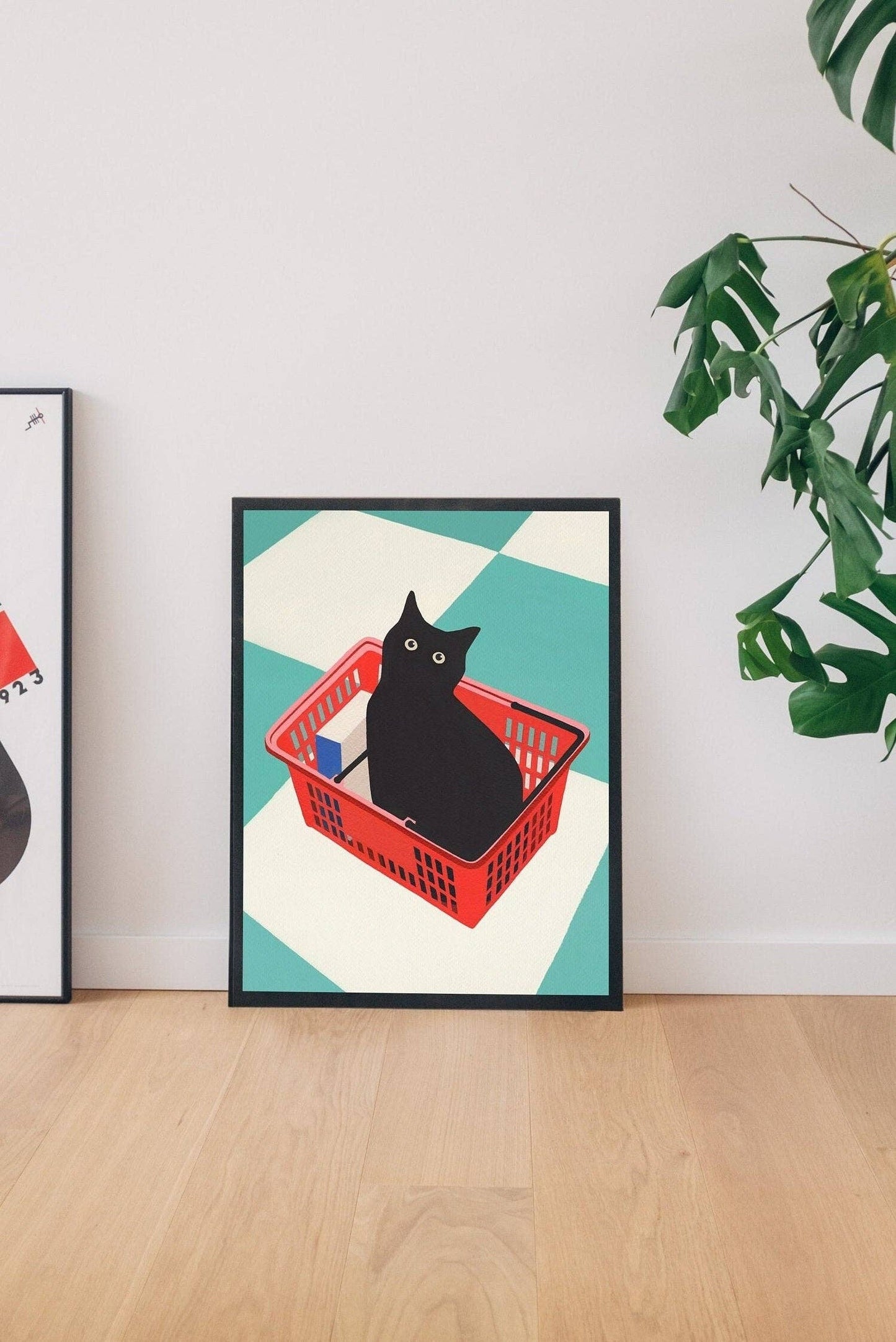Black Cat Art Print- Jen Wang Studios