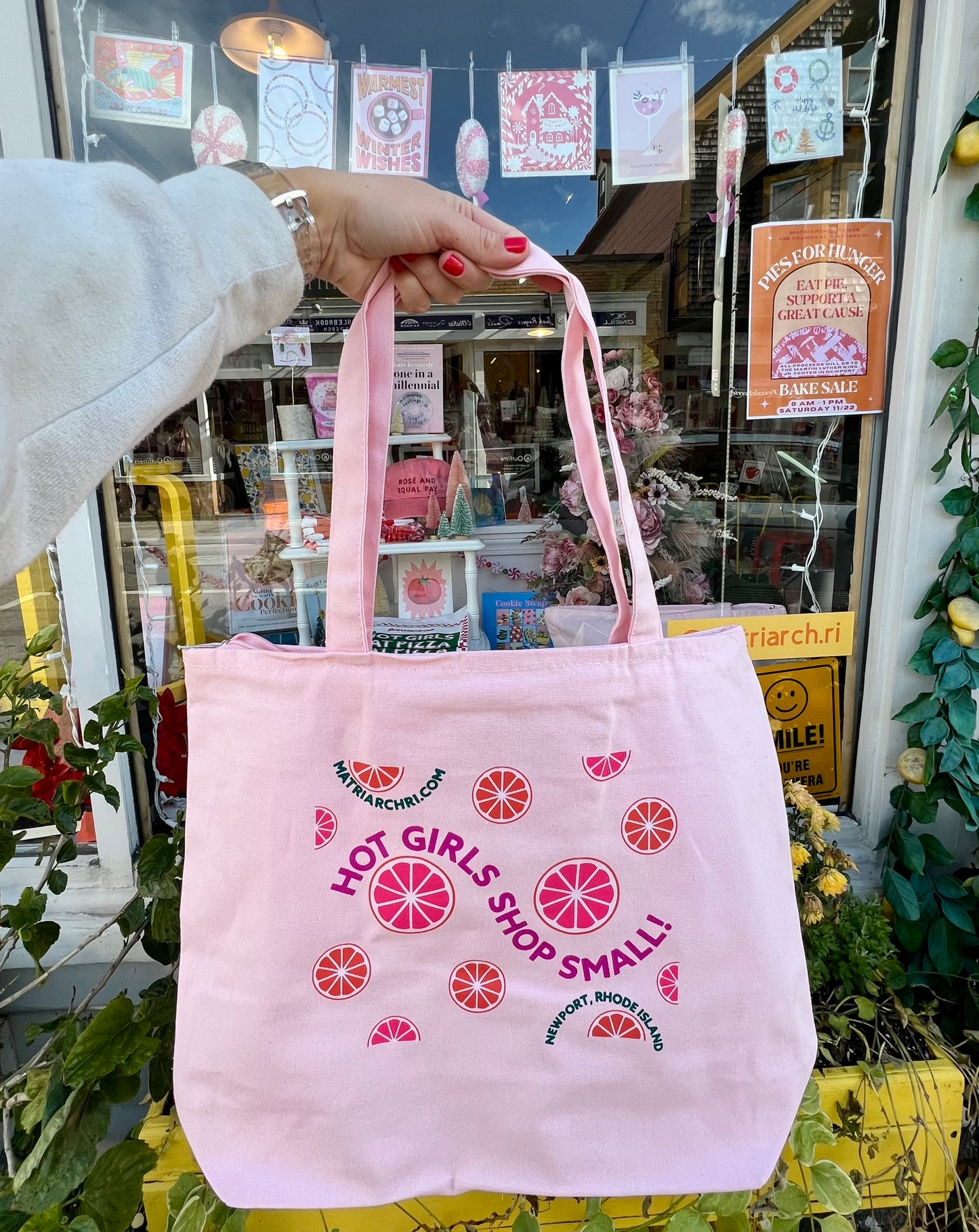 Hot Girls Shop Small Oversized Tote Bag