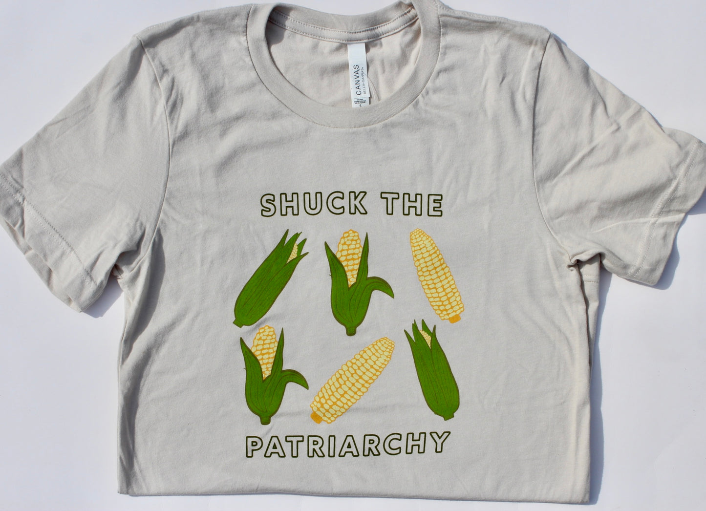 Shuck the Patriarchy Corn Unisex T-shirt