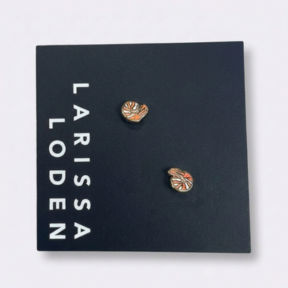 Set of 3 Spooky Enamel Stud Earrings- Larissa Loden