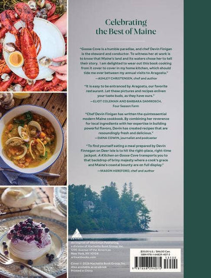A Kitchen on Goose Cove: Recipes from the Heart of Maine - Devin Finigan