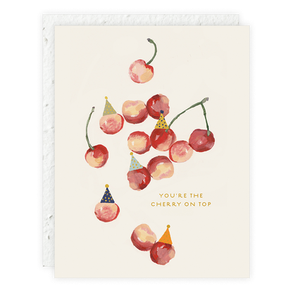 Cherry On Top - Birthday Card