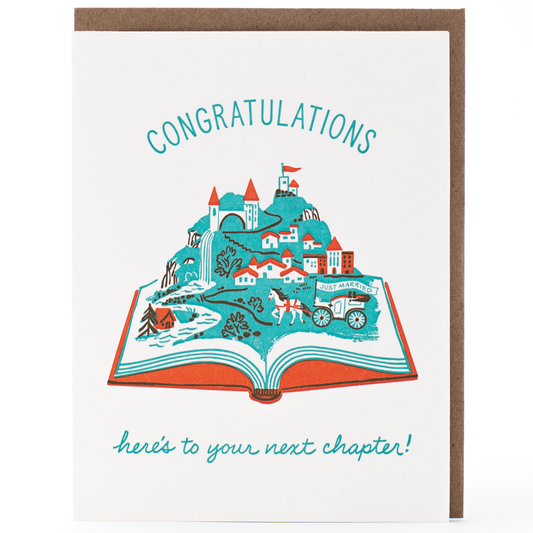 Storybook Wedding Card