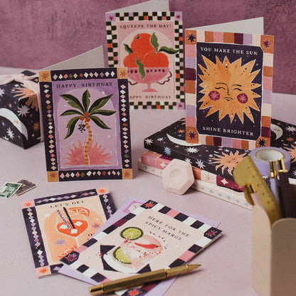 Spicy Margarita Birthday Card | Sister Paper Co.