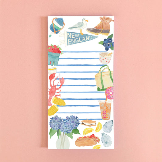 New England Icons Notepad
