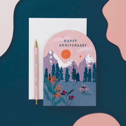 Anniversary Sunset Card | Sister Paper Co.