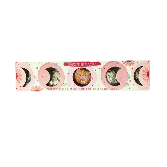 Moon Phase Wildflower Seed Planting Set - Sow the Magic
