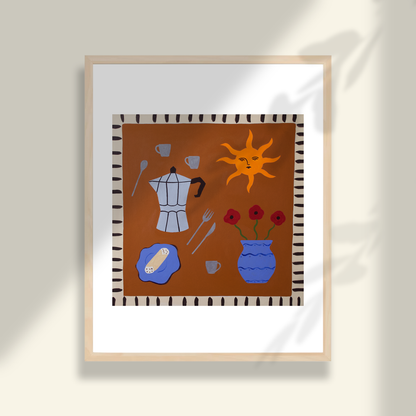 Allison Poplett - Espresso Art Print