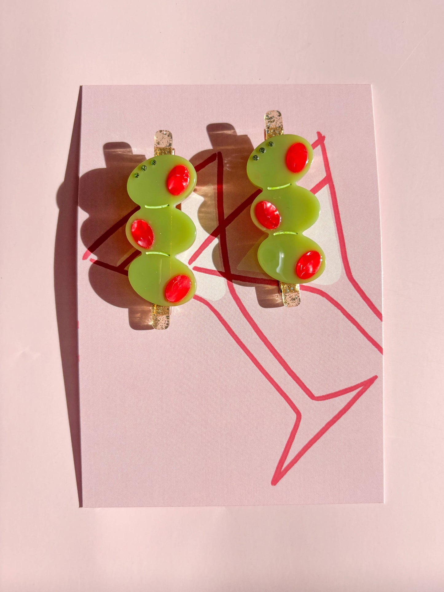 Martini Olive Clip Set - Line & Co