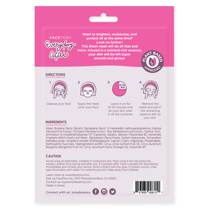 FaceTory - Face Mask - Rejuvenating - Everyday - Acai