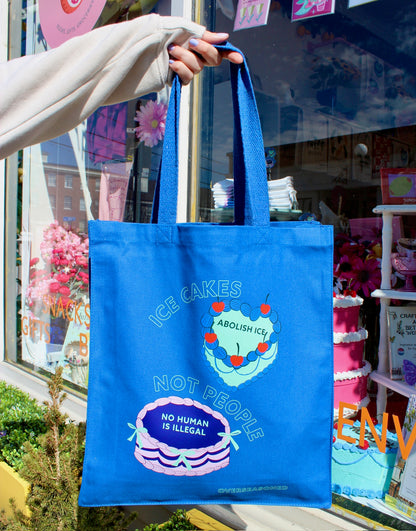 Icing Cakes Pro-Immigrant Tote Bag