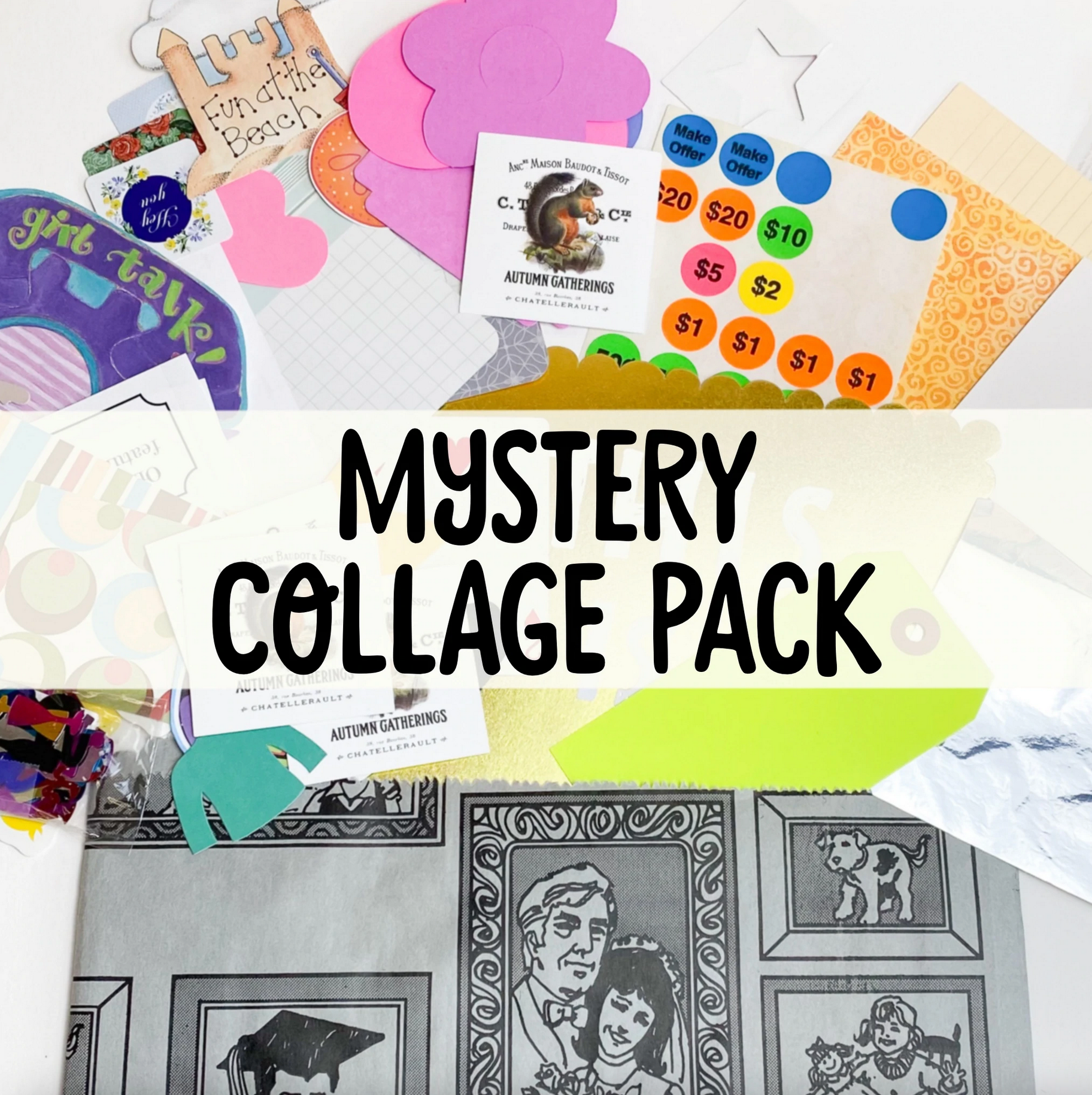Mystery Collage Pack- Make & Mend – Overseasoned