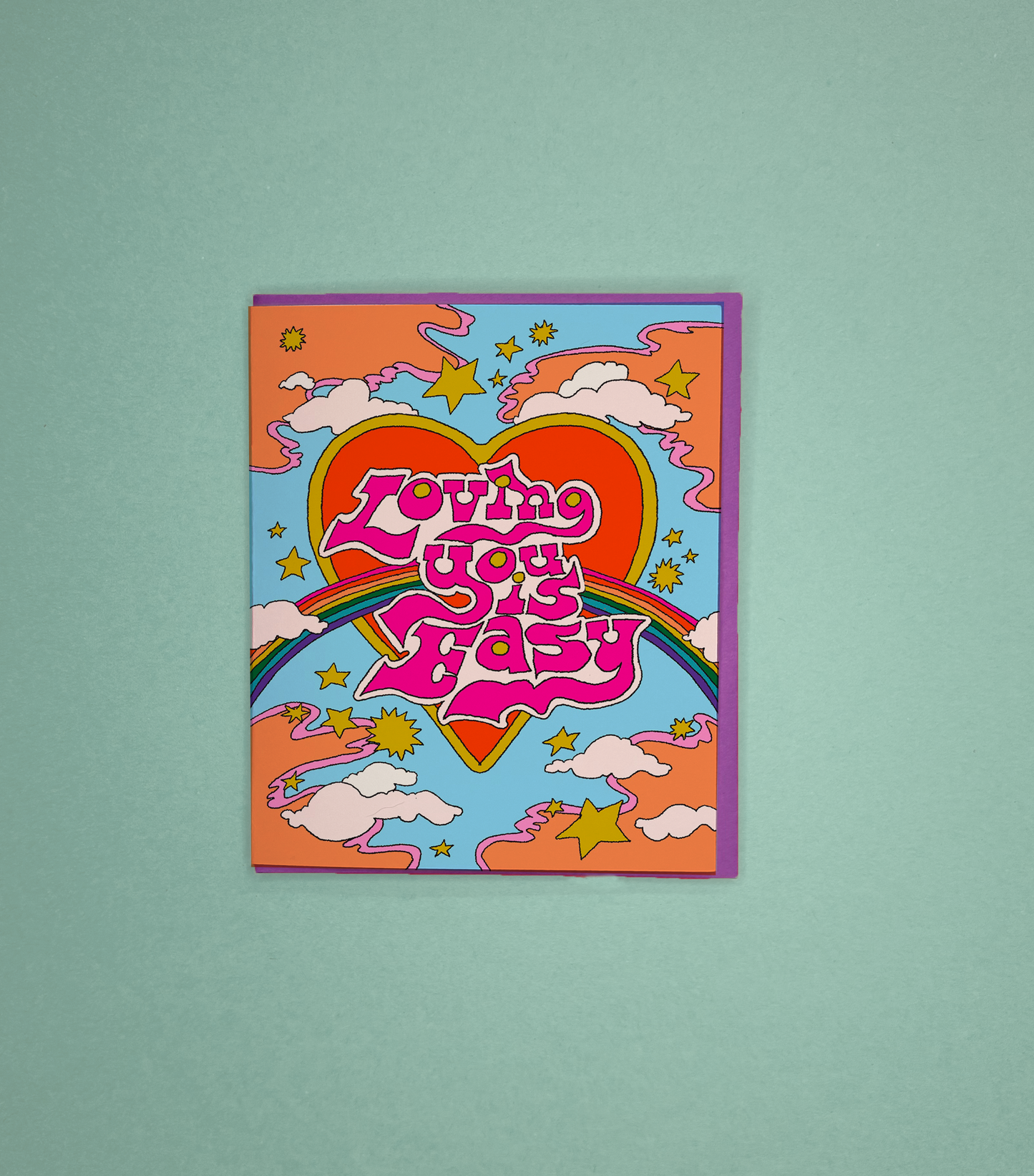 Loving You Is Easy Card