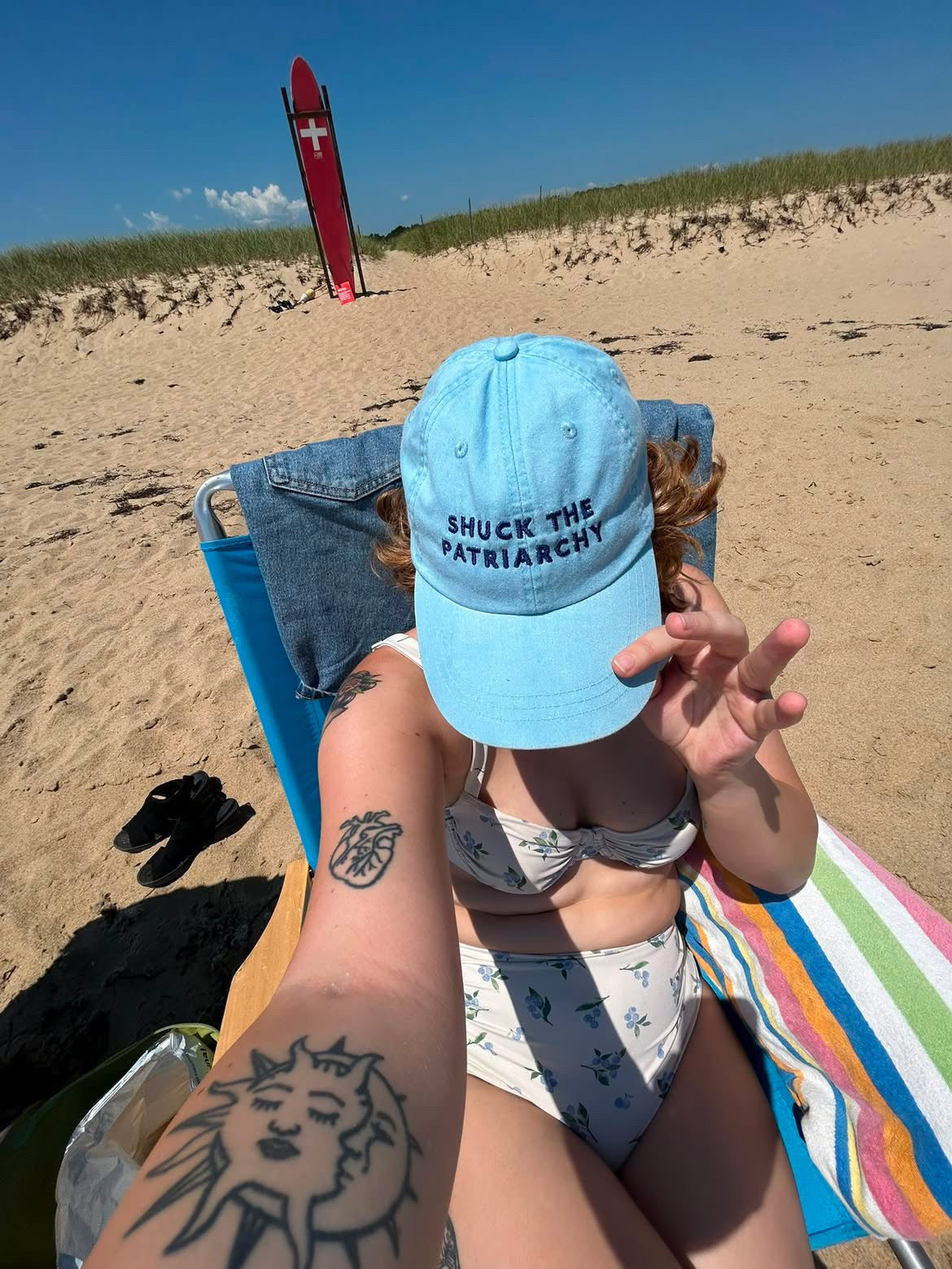 Shuck the Patriarchy Baseball Hat