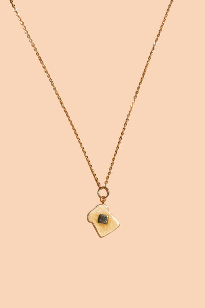 Bread ’N Butter Necklace - 18K Gold Plated