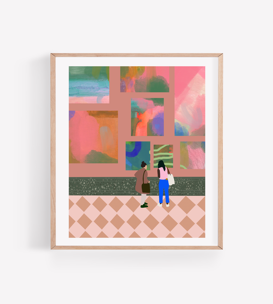 Art Museum Art Print: 8x10"