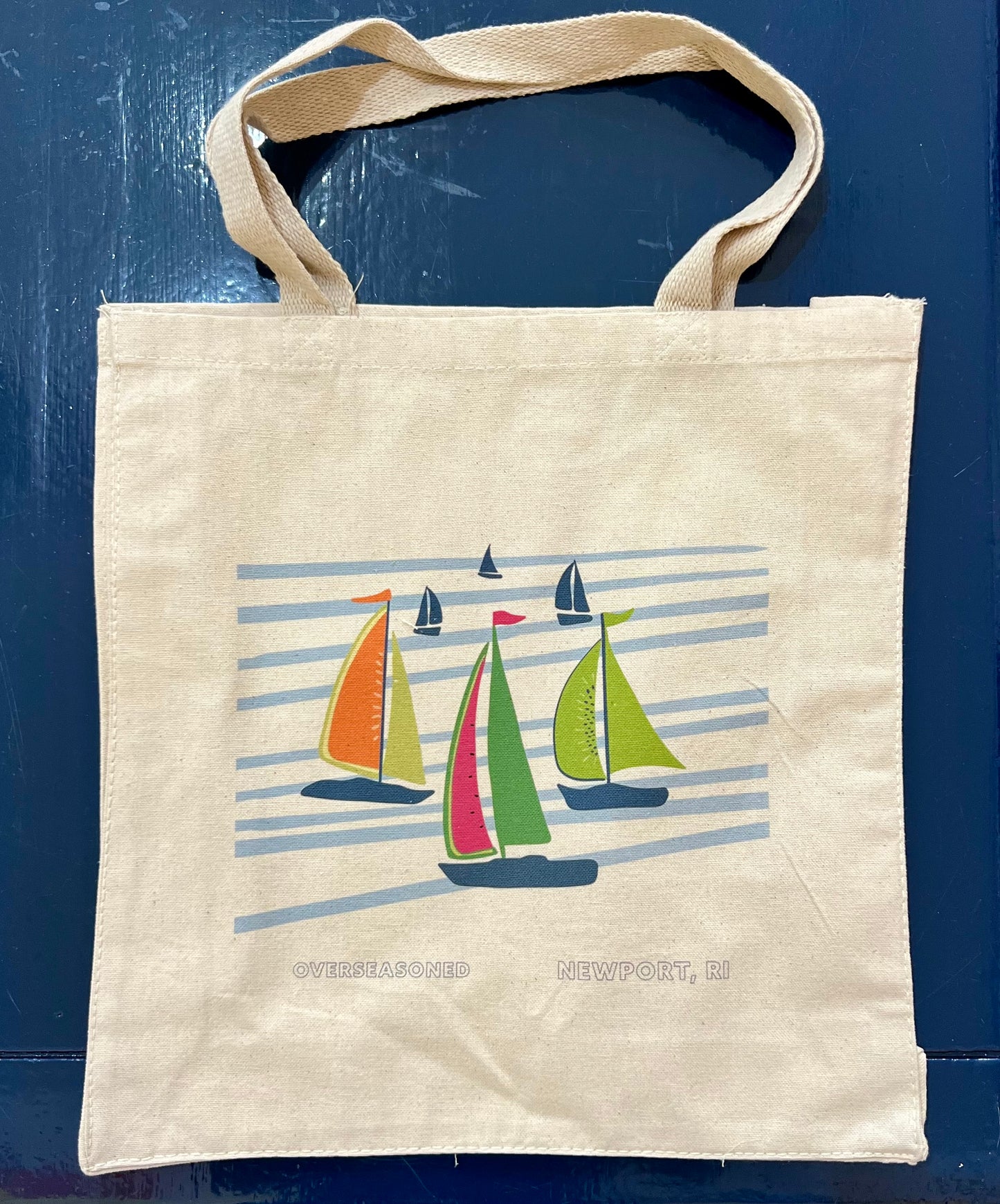 Fruity Sailboats Tote Bag