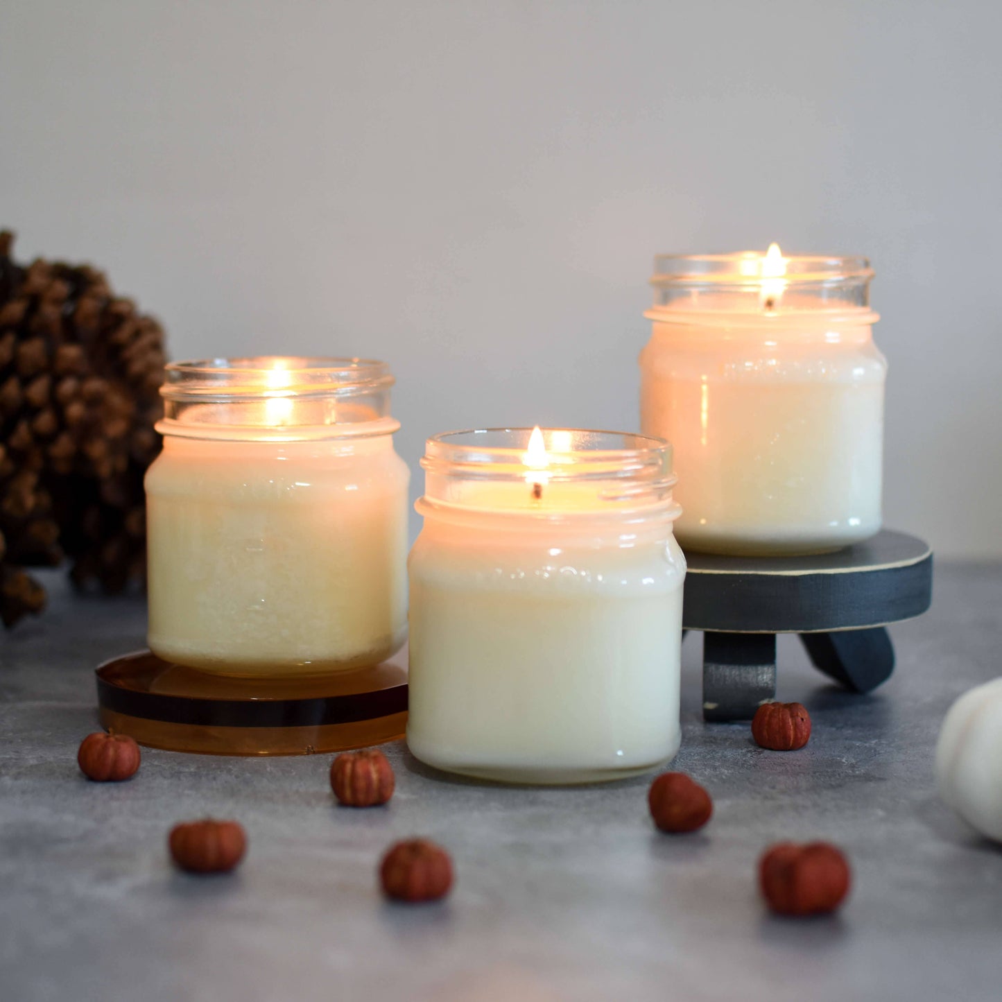 Sweater Weather 8 oz. Soy Candle - Holiday, Winter Decor