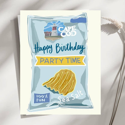 Cape Cod New England Birthday Card