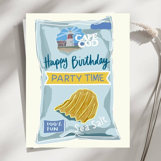 Cape Cod New England Birthday Card