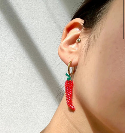 Chili Pepper Earrings - Dreamsong