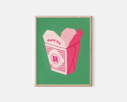 Chinese Takeout Print- Jen Wang Studios