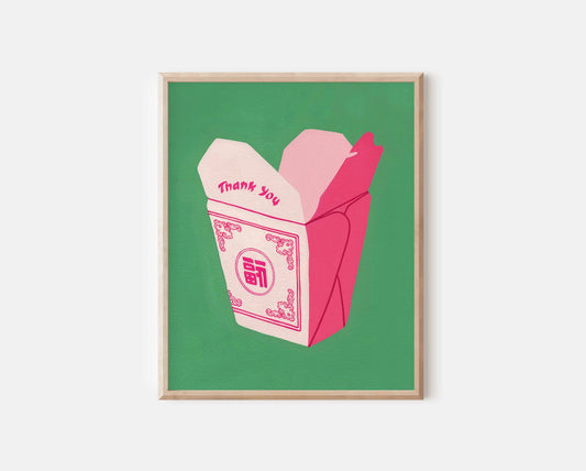 Chinese Takeout Print- Jen Wang Studios
