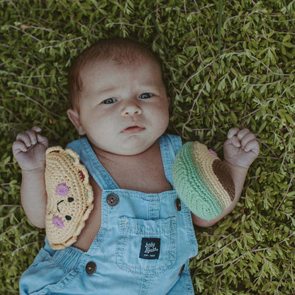 Pebble - Pretend Play Food Rattle - Taco