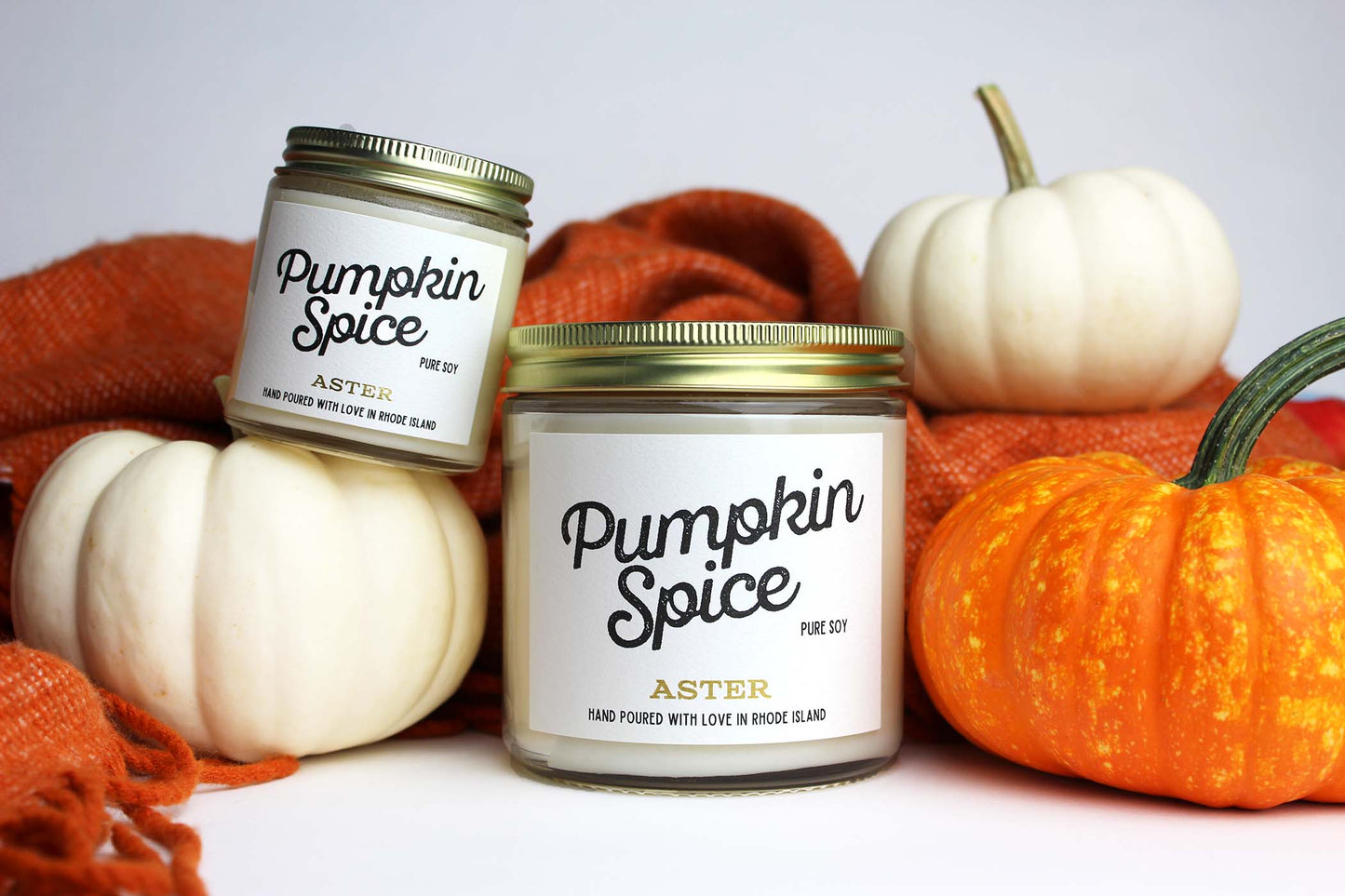 Pumpkin Spice Candle - 4oz Mini