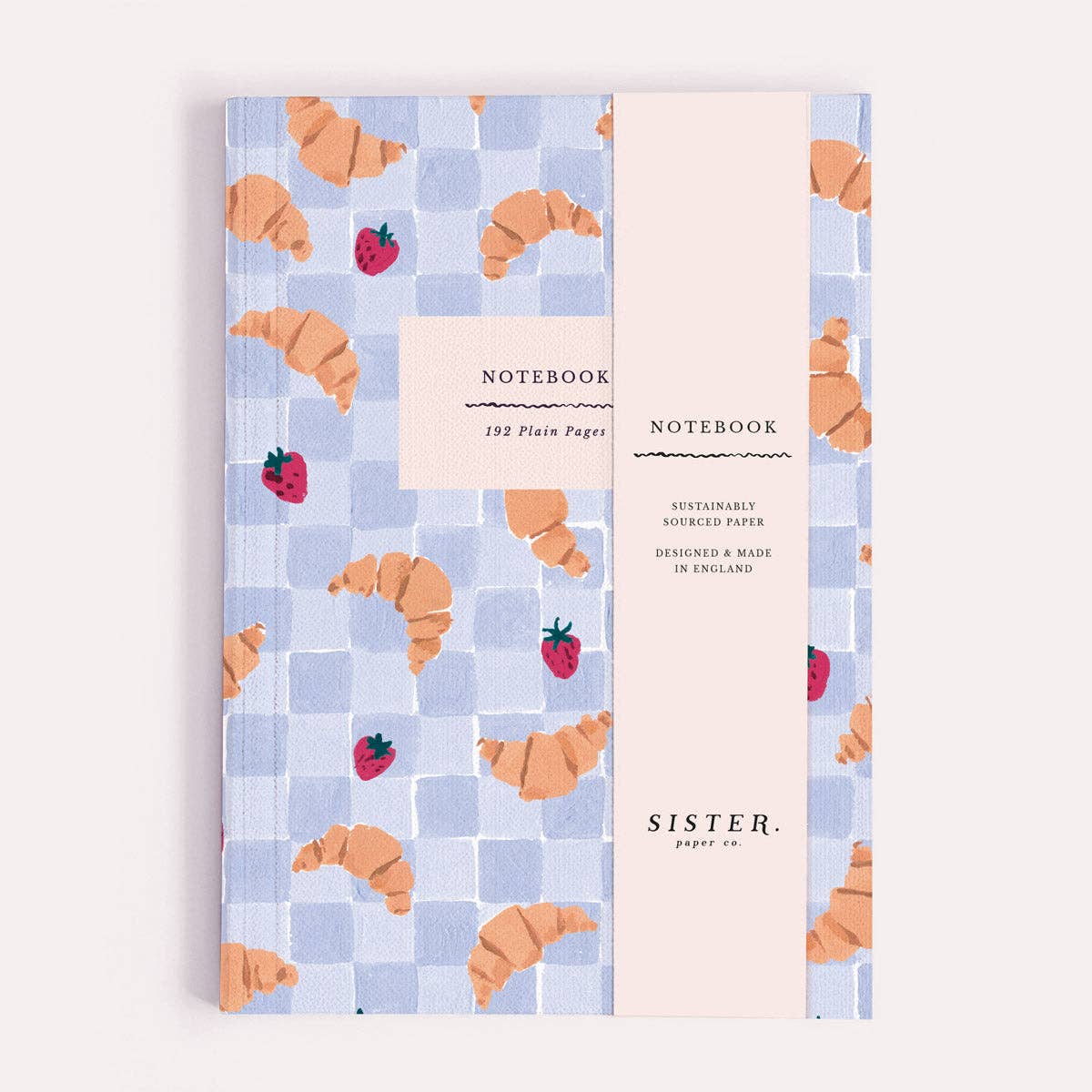 Croissant Cafe Notebook | Sister Paper Co.